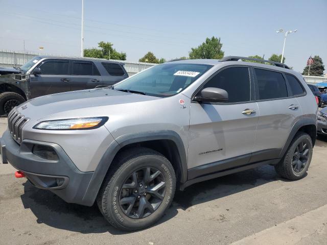 1C4PJMBX3JD502850 - 2018 JEEP CHEROKEE TRAILHAWK SILVER photo 1