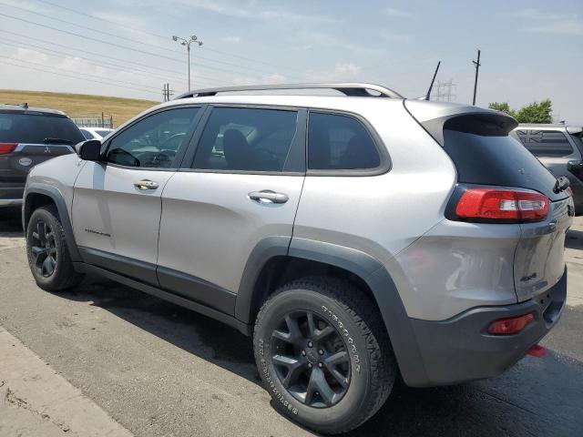 1C4PJMBX3JD502850 - 2018 JEEP CHEROKEE TRAILHAWK SILVER photo 2