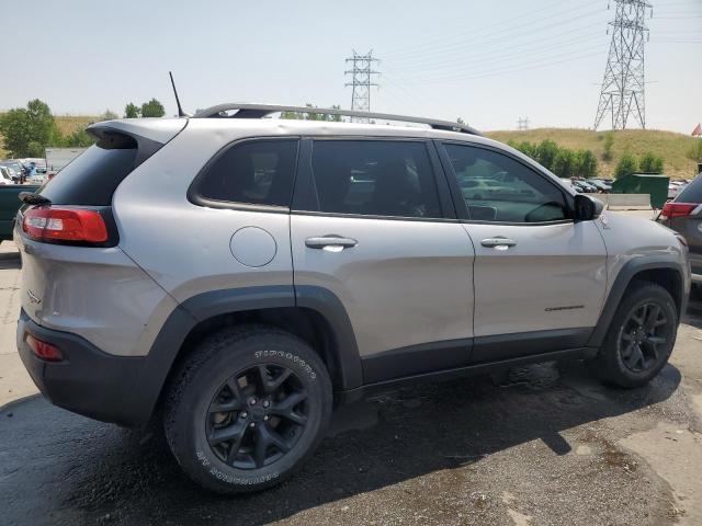 1C4PJMBX3JD502850 - 2018 JEEP CHEROKEE TRAILHAWK SILVER photo 3