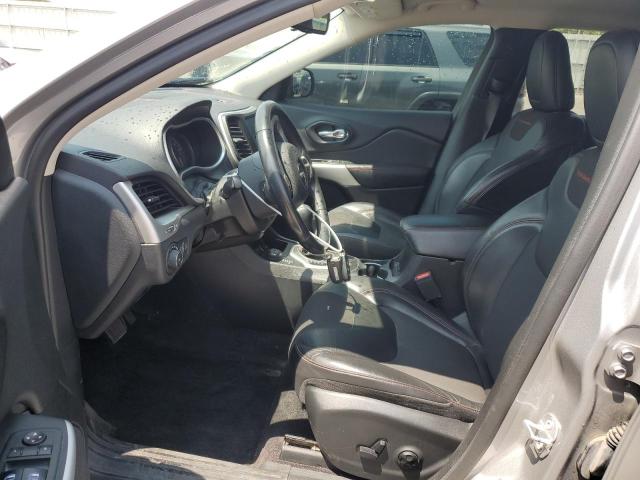 1C4PJMBX3JD502850 - 2018 JEEP CHEROKEE TRAILHAWK SILVER photo 7