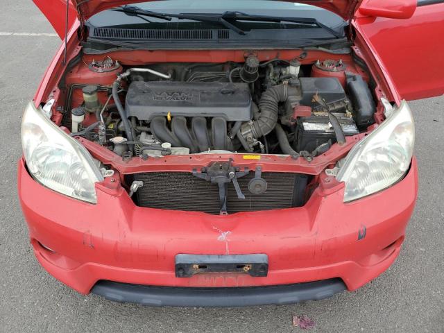 2T1KR32E85C498647 - 2005 TOYOTA COROLLA MA XR RED photo 11