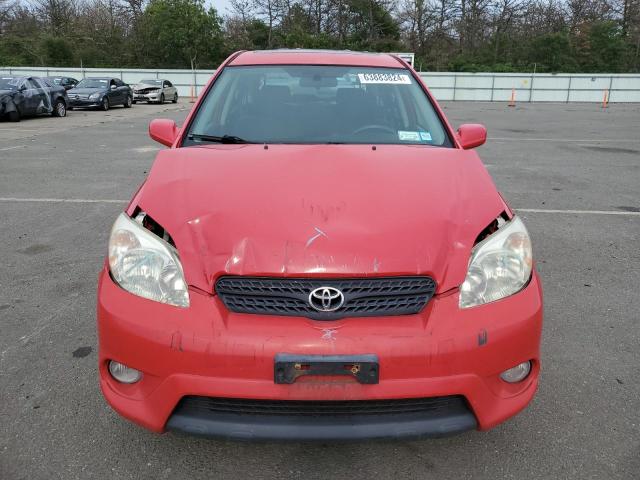 2T1KR32E85C498647 - 2005 TOYOTA COROLLA MA XR RED photo 5