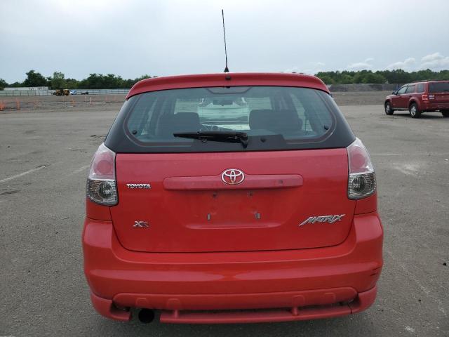 2T1KR32E85C498647 - 2005 TOYOTA COROLLA MA XR RED photo 6