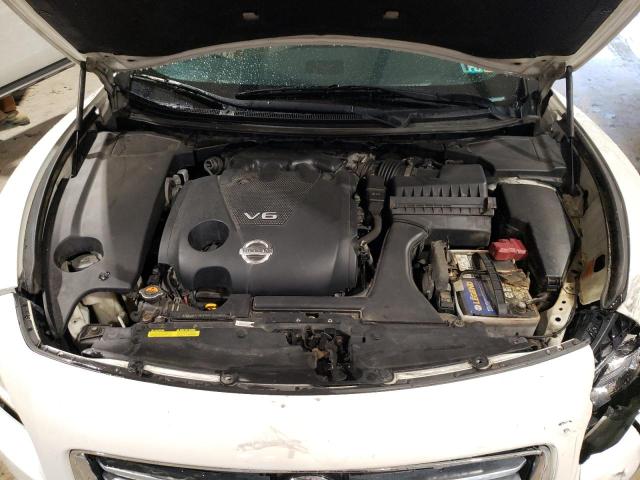 1N4AA5AP9DC838564 - 2013 NISSAN MAXIMA S WHITE photo 11