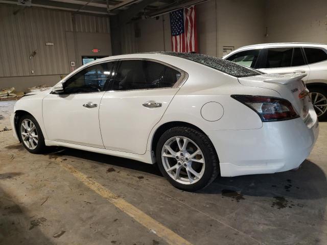 1N4AA5AP9DC838564 - 2013 NISSAN MAXIMA S WHITE photo 2