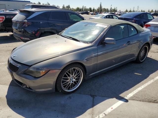 WBAEK73405B328681 - 2005 BMW 645 CI AUTOMATIC GRAY photo 1