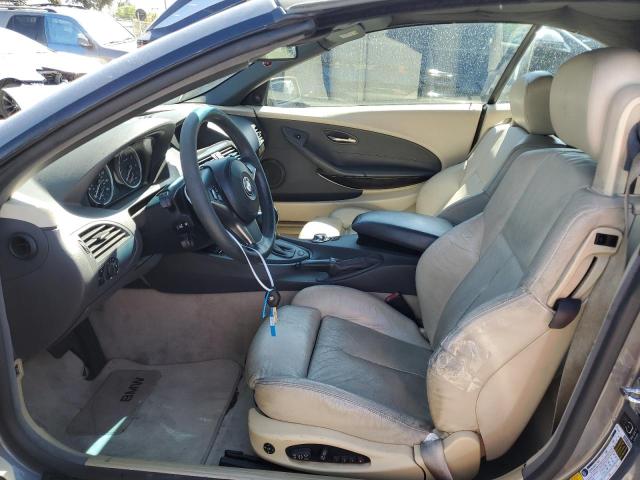 WBAEK73405B328681 - 2005 BMW 645 CI AUTOMATIC Boz foto 7