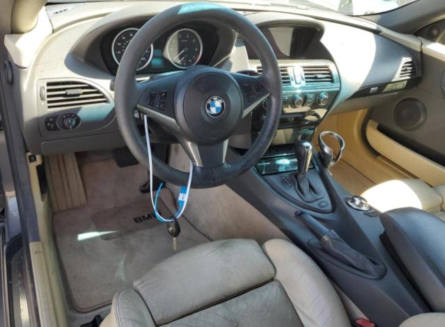 WBAEK73405B328681 - 2005 BMW 645 CI AUTOMATIC Boz foto 8