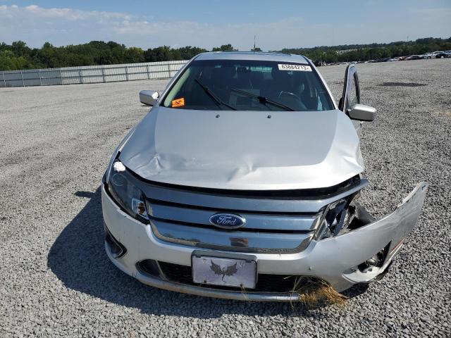 3FAHP0KC4BR188570 - 2011 FORD FUSION SPORT SILVER photo 5