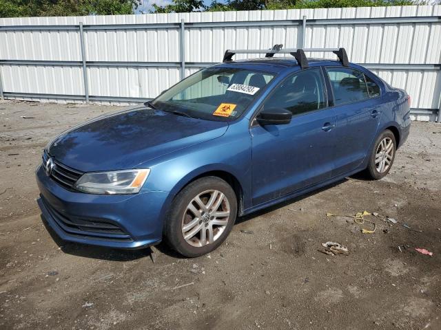 3VW2K7AJ7FM355088 - 2015 VOLKSWAGEN JETTA BASE 蓝色 照片 1