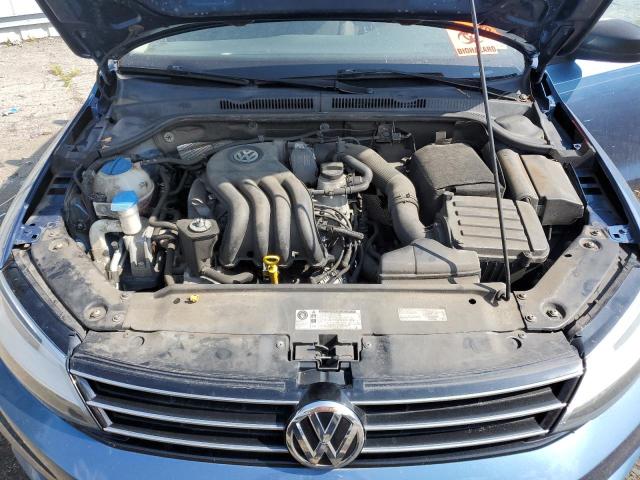 3VW2K7AJ7FM355088 - 2015 VOLKSWAGEN JETTA BASE 蓝色 照片 11