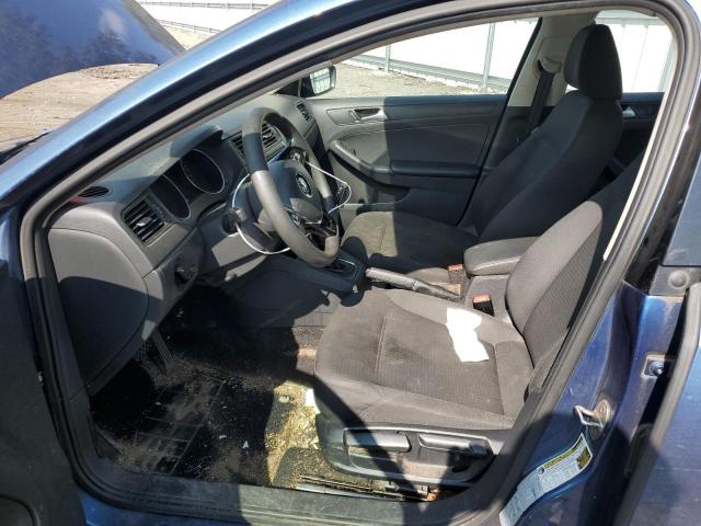 3VW2K7AJ7FM355088 - 2015 VOLKSWAGEN JETTA BASE 蓝色 照片 7