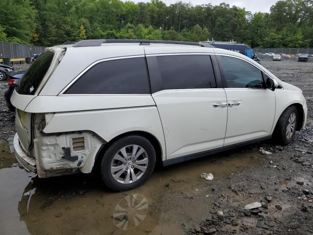 5FNRL5H61FB081444 - 2015 HONDA ODYSSEY EXL WHITE photo 3