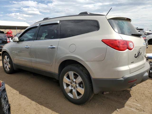 1GNKVLEDXBJ146823 - 2011 CHEVROLET TRAVERSE LTZ BEIGE photo 2