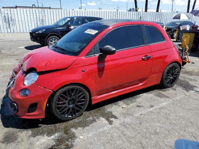 3C3CFFFH8FT663618 - 2015 FIAT 500 ABARTH RED photo 1