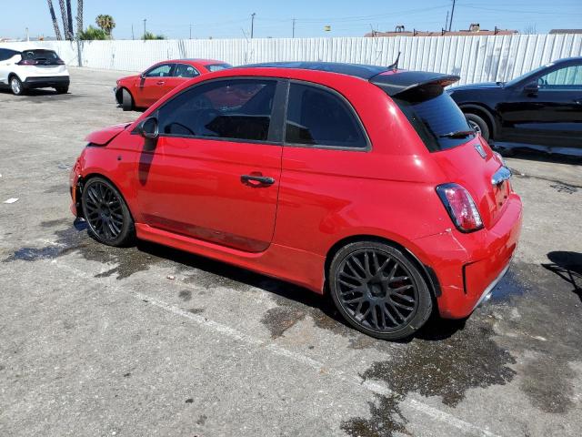 3C3CFFFH8FT663618 - 2015 FIAT 500 ABARTH RED photo 2