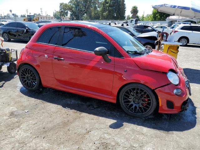 3C3CFFFH8FT663618 - 2015 FIAT 500 ABARTH RED photo 4