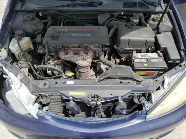 4T1BE30K66U152617 - 2006 TOYOTA CAMRY LE BLUE photo 11