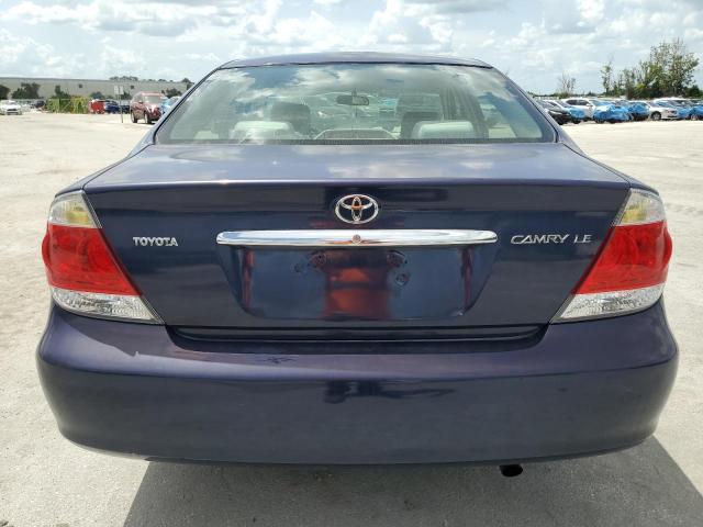 4T1BE30K66U152617 - 2006 TOYOTA CAMRY LE BLUE photo 6