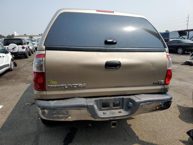 5TBET34135S463488 - 2005 TOYOTA TUNDRA DOUBLE CAB SR5 GOLD photo 6