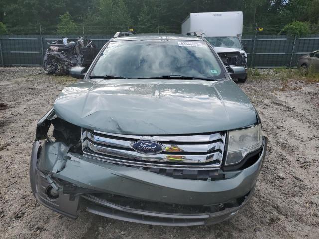 1FMDK05W38GA08911 - 2008 FORD TAURUS X SEL GRAY photo 5