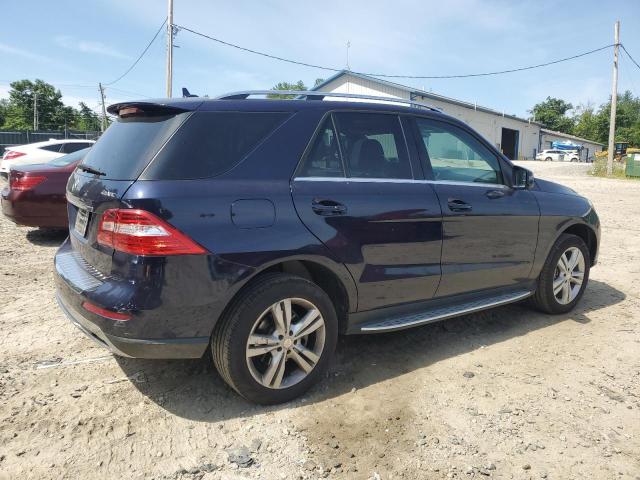 4JGDA5HB7DA165332 - 2013 MERCEDES-BENZ ML 350 4MATIC BLUE photo 3