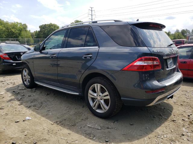 4JGDA5HB1FA543616 - 2015 MERCEDES-BENZ ML 350 4MATIC GRAY photo 2