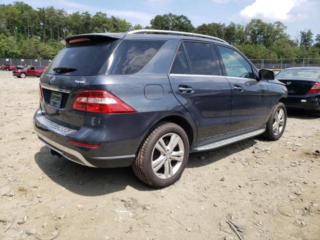 4JGDA5HB1FA543616 - 2015 MERCEDES-BENZ ML 350 4MATIC GRAY photo 3