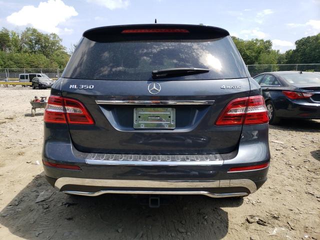 4JGDA5HB1FA543616 - 2015 MERCEDES-BENZ ML 350 4MATIC GRAY photo 6