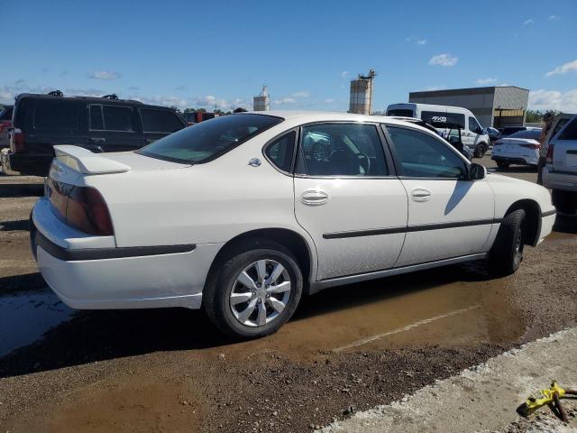 2G1WF52E539432388 - 2003 CHEVROLET IMPALA WHITE photo 3