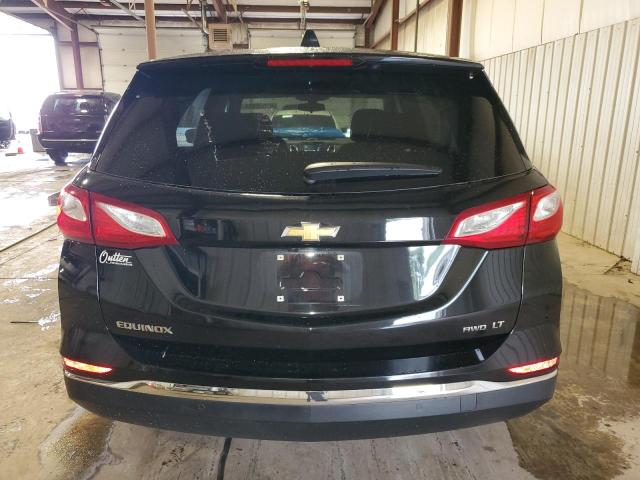 2GNAXSEV0J6108635 - 2018 CHEVROLET EQUINOX LT BLACK photo 6