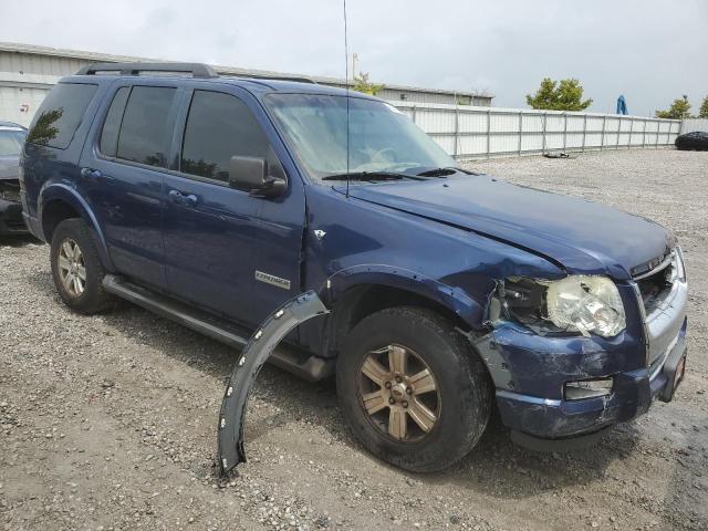 1FMEU63898UA50832 - 2008 FORD EXPLORER XLT BLUE photo 4