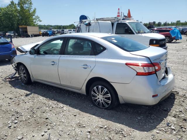 3N1AB7AP2FY295719 - 2015 NISSAN SENTRA S SILVER photo 2