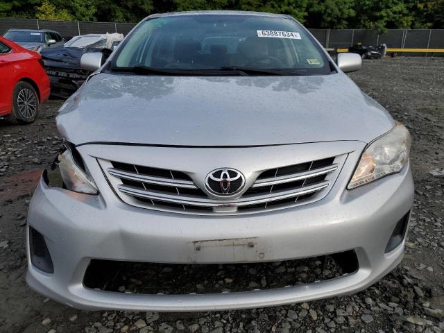 5YFBU4EE5DP167538 - 2013 TOYOTA COROLLA BASE SILVER photo 5