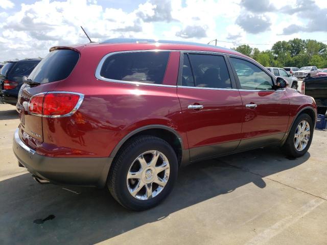 5GALRBED2AJ222319 - 2010 BUICK ENCLAVE CXL RED photo 3