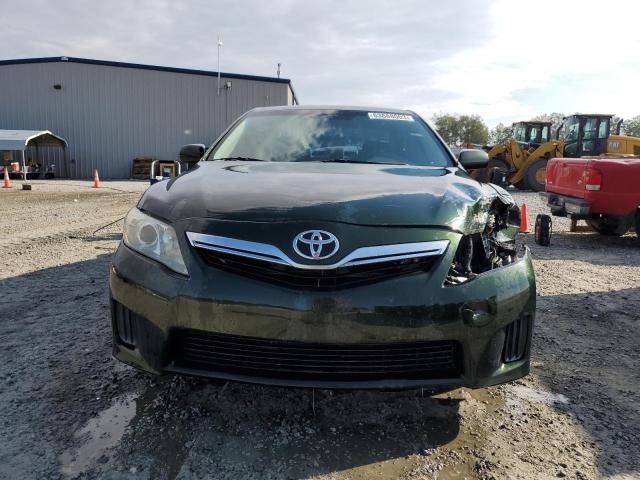 4T1BB3EKXBU131121 - 2011 TOYOTA CAMRY HYBRID GREEN photo 5