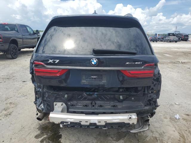 5UXCW2C04M9H21203 - 2021 BMW X7 XDRIVE40I CHARCOAL photo 6