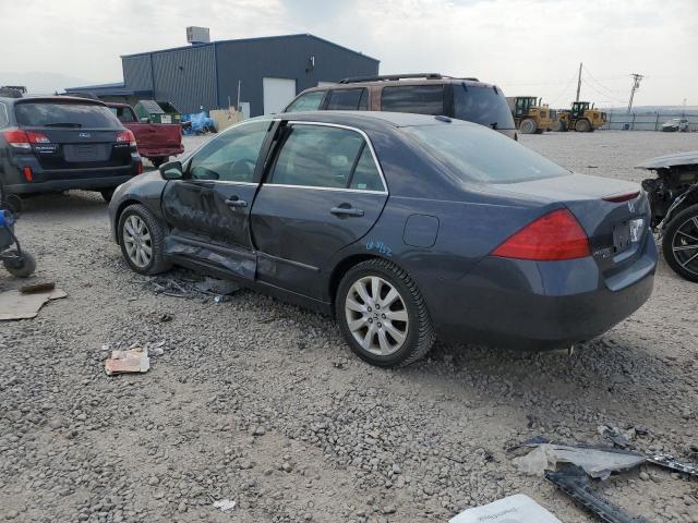 1HGCM66577A076635 - 2007 HONDA ACCORD EX GRAY photo 2