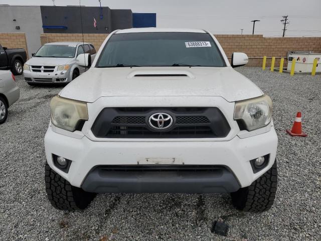 3TMKU4HN5EM038753 - 2014 TOYOTA TACOMA DOUBLE CAB PRERUNNER LONG BED WHITE photo 5