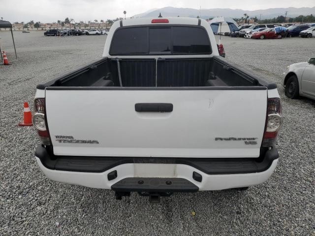 3TMKU4HN5EM038753 - 2014 TOYOTA TACOMA DOUBLE CAB PRERUNNER LONG BED WHITE photo 6