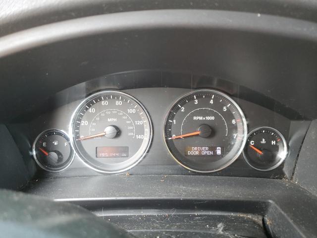 1J8HG48K98C167195 - 2008 JEEP COMMANDER SPORT ვერცხლისფერი ფოტო 9