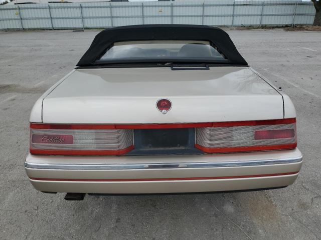 1G6VS3388LU125699 - 1990 CADILLAC ALLANTE GOLD photo 6