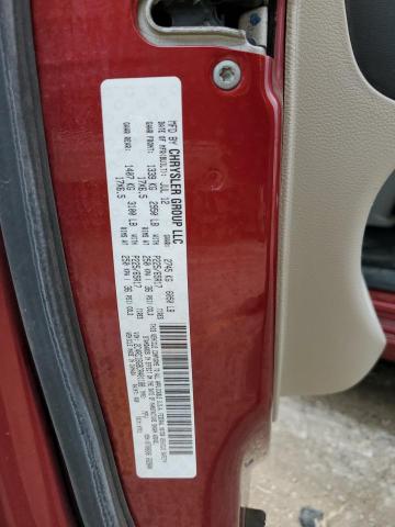 2C4RC1BG8CR401188 - 2012 CHRYSLER TOWN & COU TOURING 红色 照片 13