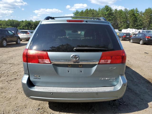 5TDZA22C75S242666 - 2005 TOYOTA SIENNA XLE BLUE photo 6