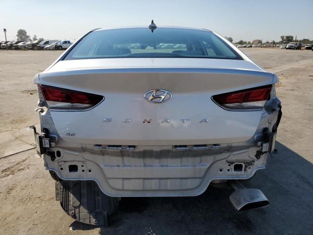 5NPE24AF8KH781866 - 2019 HYUNDAI SONATA SE SILVER photo 6