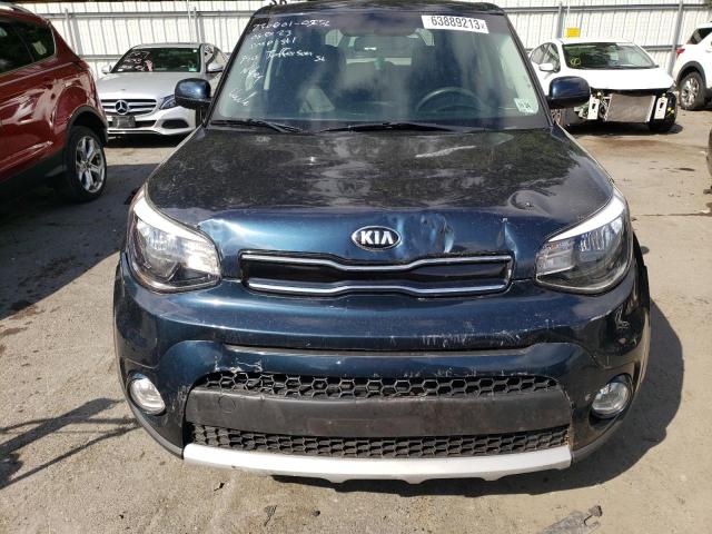 KNDJP3A57K7006853 - 2019 KIA SOUL + BLUE photo 5