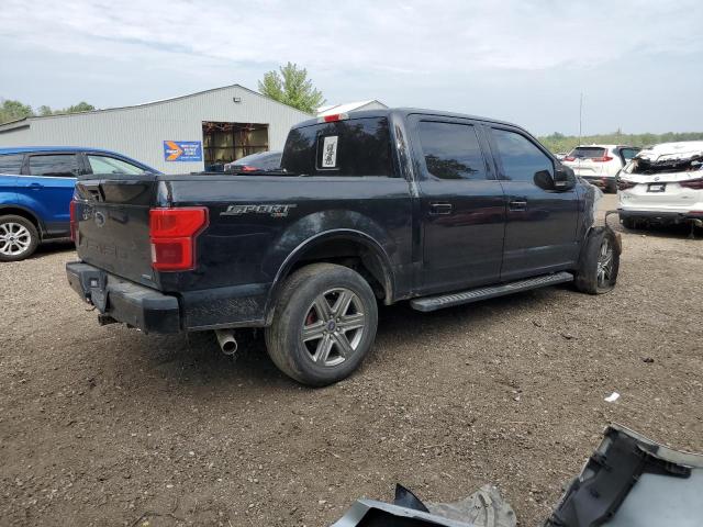 1FTEW1EPXJFE27796 - 2018 FORD F150 SUPERCREW BLACK photo 3