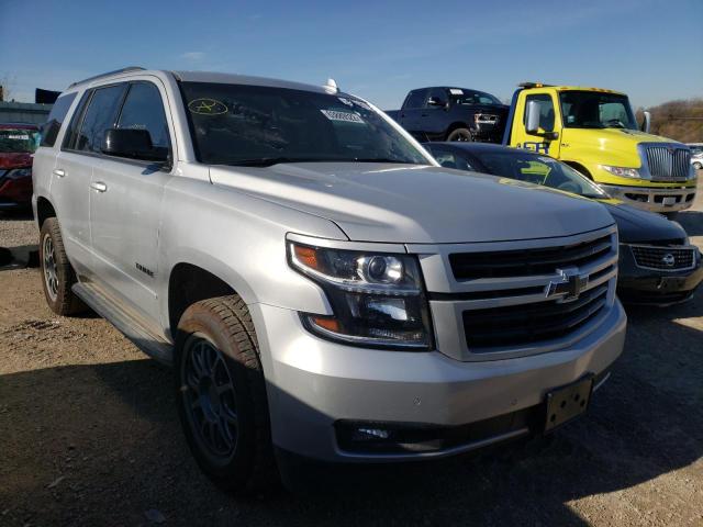 1GNSKCKJ9KR173693 - 2019 CHEVROLET TAHOE K1500 PREMIER SILVER photo 1