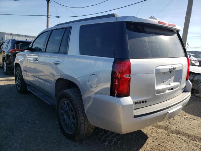 1GNSKCKJ9KR173693 - 2019 CHEVROLET TAHOE K1500 PREMIER SILVER photo 3