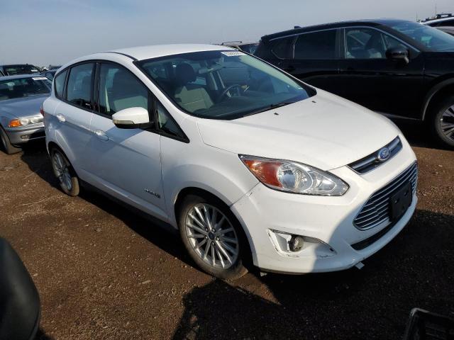 1FADP5AU8FL109802 - 2015 FORD C-MAX SE WHITE photo 4